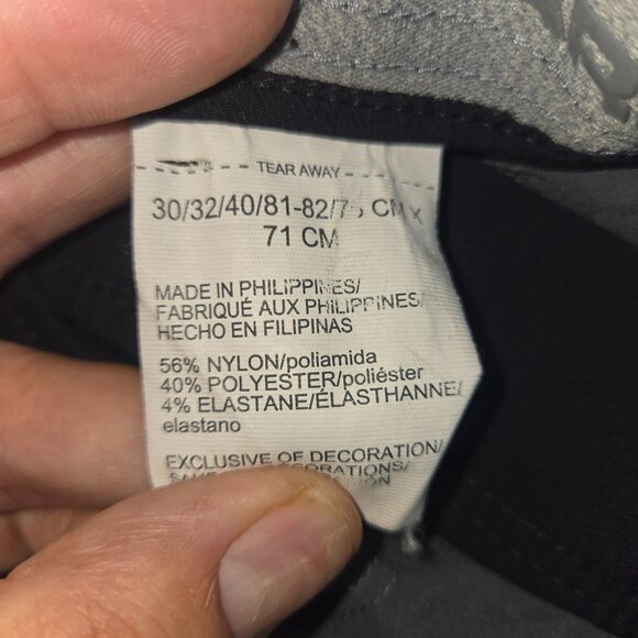 Under Armour Mens Black Taper Nylon Blend Golf Pants 30x32 - Picture 5 of 9